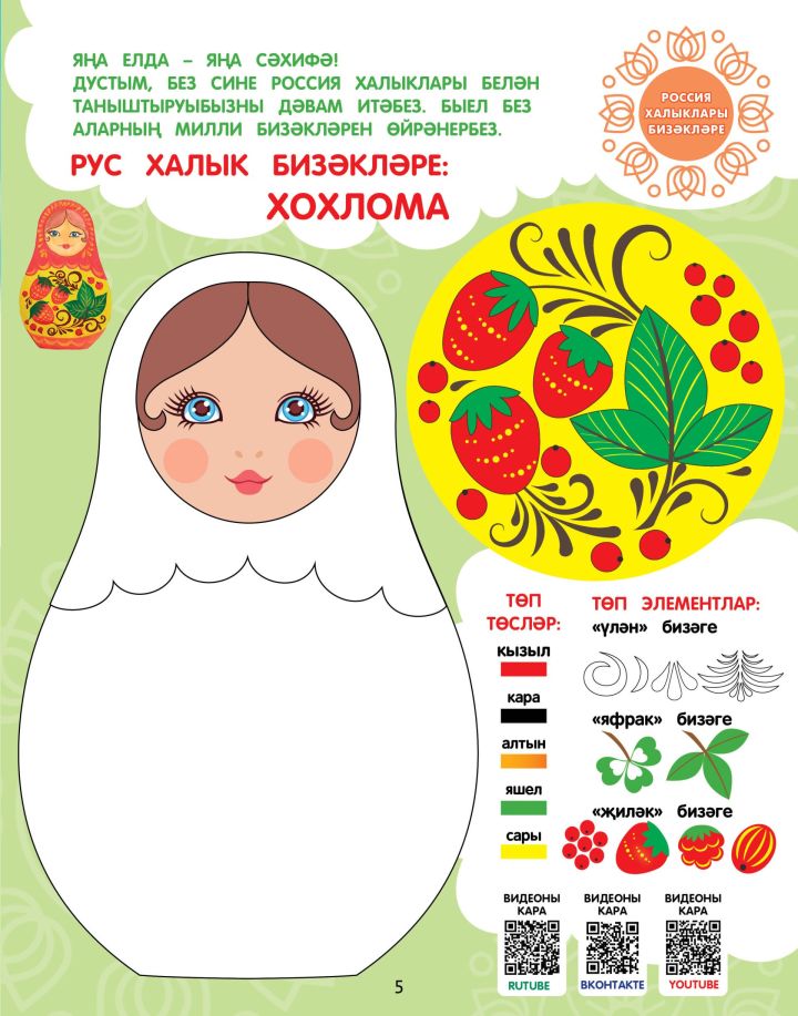 Россия халыклары бизәкләре: Хохлома